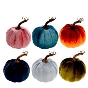 Velvet pumpkins